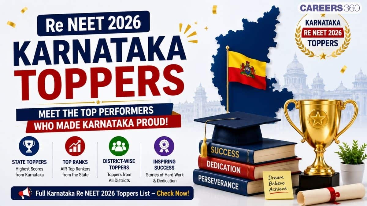 Karnataka Re NEET Toppers List 2026: Candidates Name, Roll Number, Marks